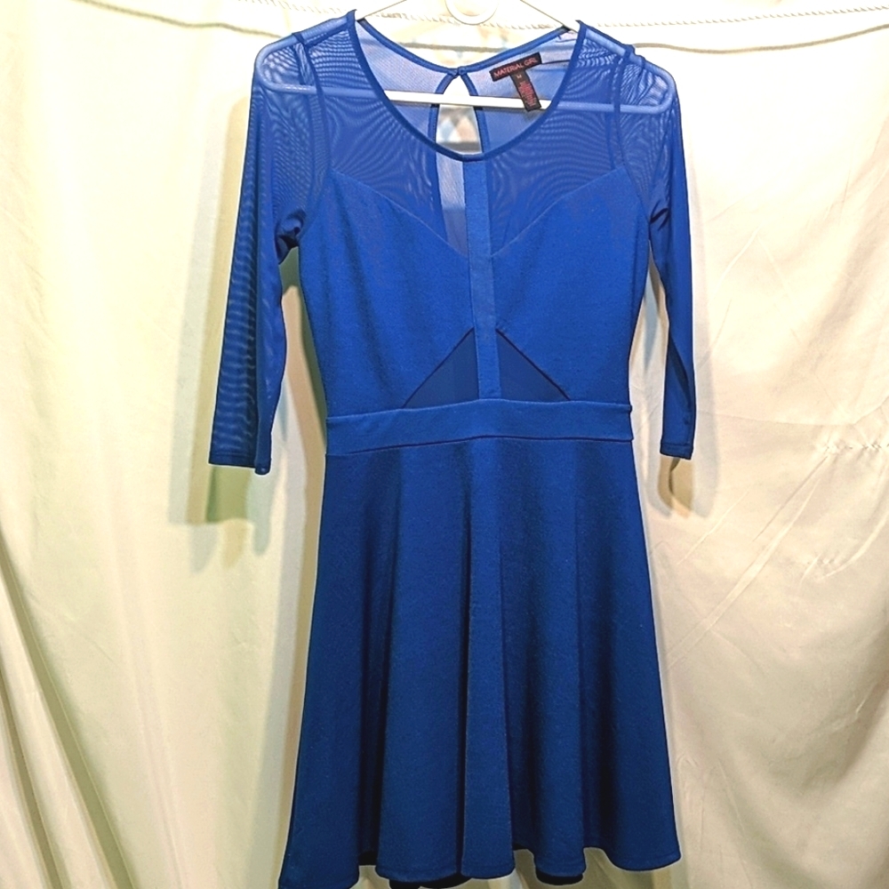 Blue dress by Material Girl size medium